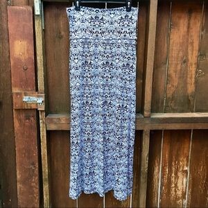 Cynthia Rowley New Bold Print Maxi Skirt